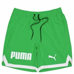 Puma Loose Fit Shorts Green Grön New
