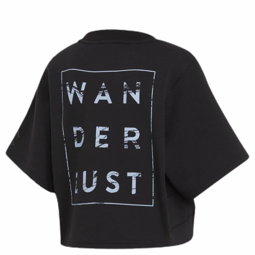 adidas Loose Tee Wanderlust Black Svart Online
