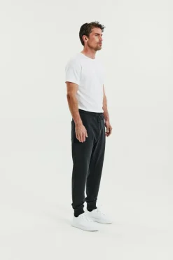 Bread & Boxers Lounge Pant Charcoal Grey Discount