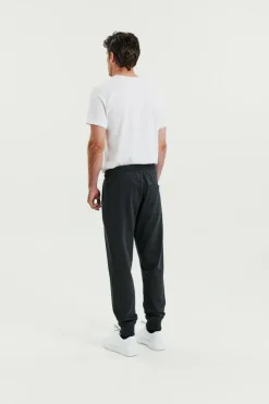 Bread & Boxers Lounge Pant Charcoal Grey Discount