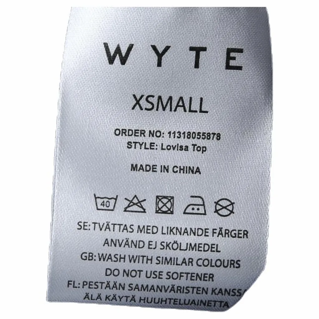 Wyte Lovisa Top Blue Blå Hot