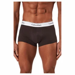 Calvin Klein Low Rise Trunk 3pk Black/ Woodland/ Sandalwood Beige och Svart Discount