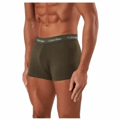 Calvin Klein Low Rise Trunk 3pk Sleek Grey/ Tourmaline/ Olive Brun Online
