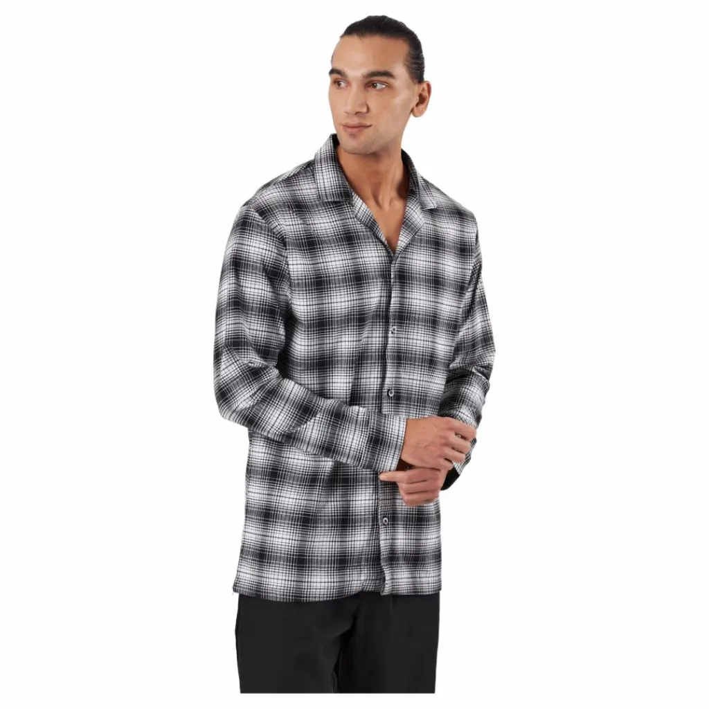 L/s Button Down Ck Shadow Plaid_black*Calvin Klein Online