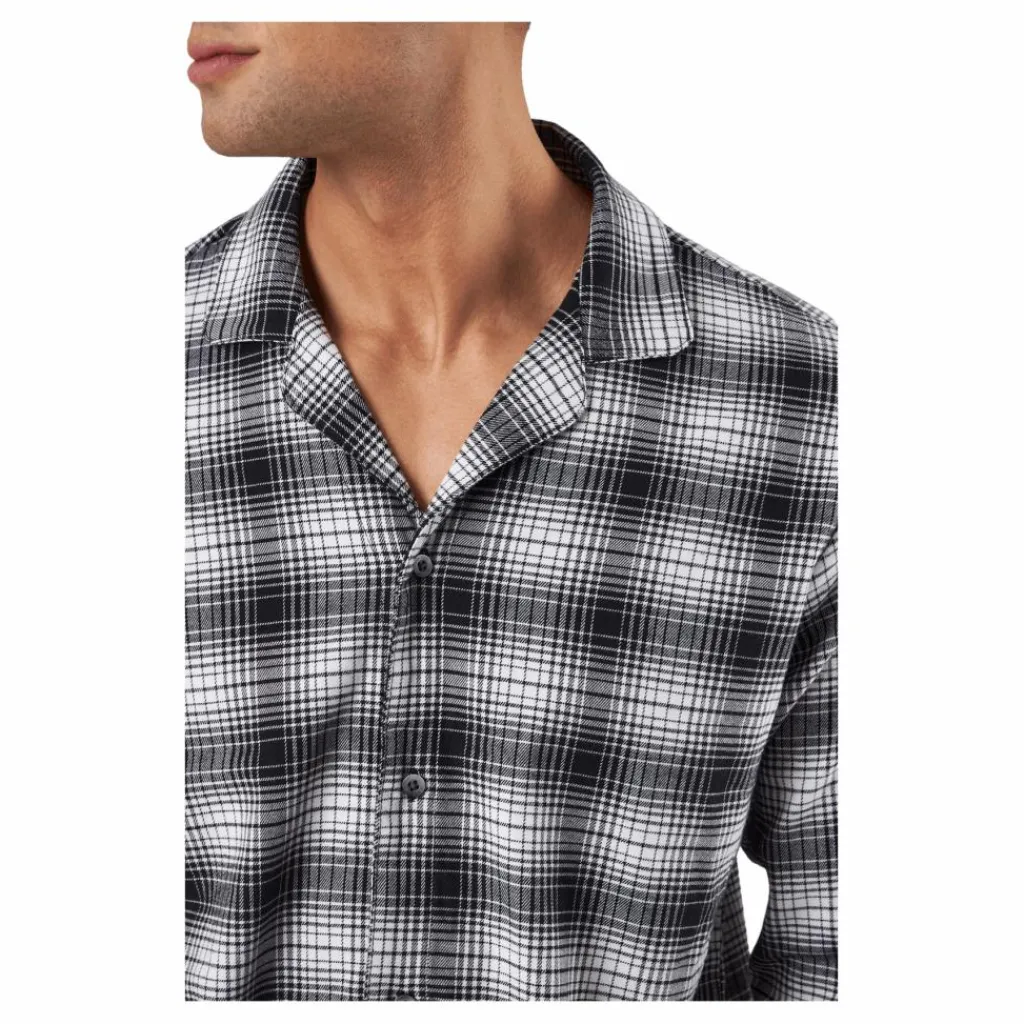 L/s Button Down Ck Shadow Plaid_black*Calvin Klein Online