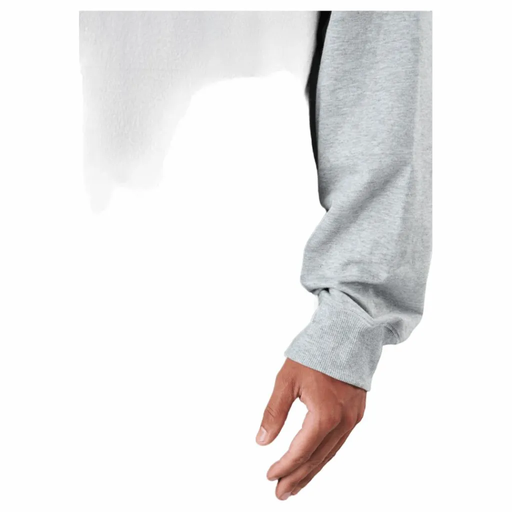 Calvin Klein L/s Quarter Zip Grey Heather Grå Sale