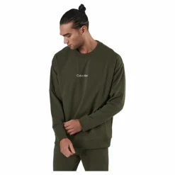 L/s Sweatshirt Army Green*Calvin Klein Outlet