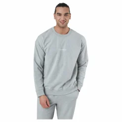 Calvin Klein L/s Sweatshirt Grey Heather Grå Sale