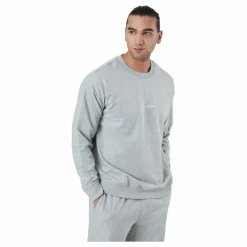 Calvin Klein L/s Sweatshirt Grey Heather Grå Sale