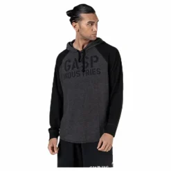GASP L/S Thermal Hoodie Grey Grå Online