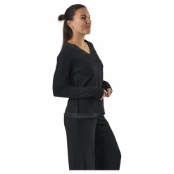 Calvin Klein L/S V-Neck Black Svart