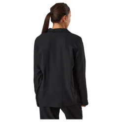 Calvin Klein L/s V-neck (button Down) Black Svart Outlet