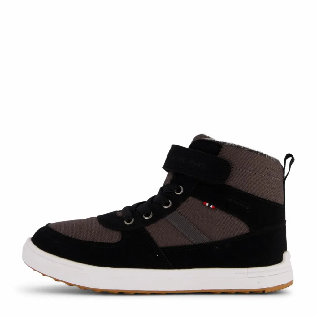 Lucas Mid WP Warm Jr Black/Charcoal*Viking