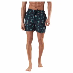 Vinson Polo Club Ludwig Swimshorts Patterned Mönstrad
