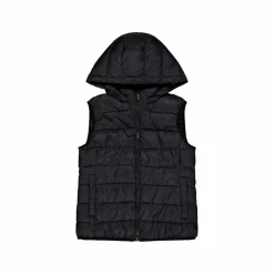 Lulu Hood Vest Black*BLACC Outlet