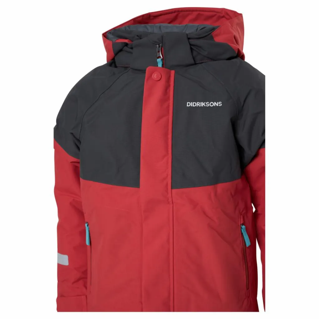 Didriksons Lun Kids Jkt 3 Baked Pink Röd Clearance