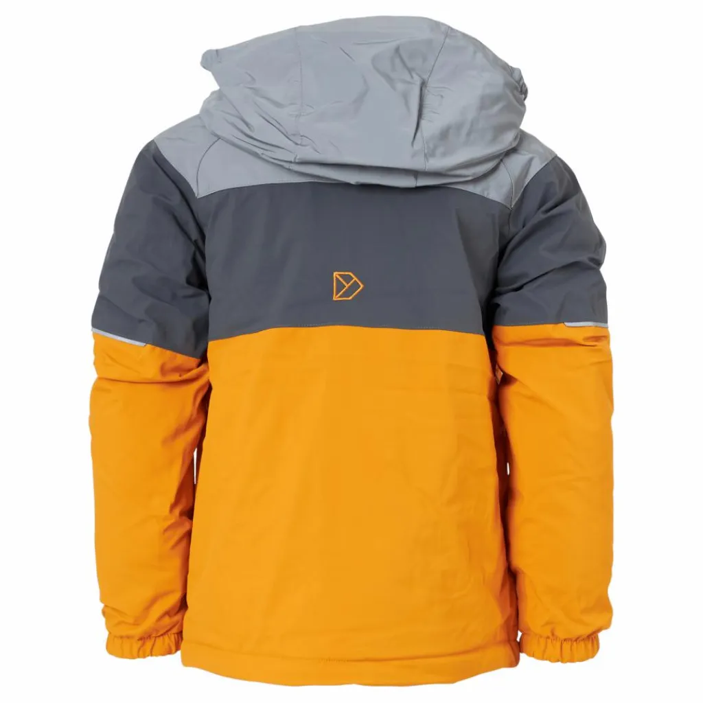 Didriksons Lux Kids Jacket Yellow Flerfärgad Discount