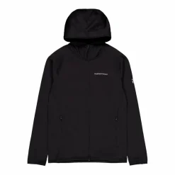 Peak Performance M Chill Light Zip Hood Black Svart Discount