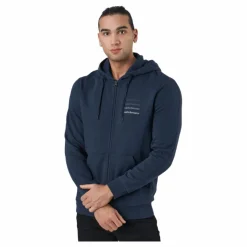 Peak Performance M Ground Zip Hood Blue Shadow Blå Outlet