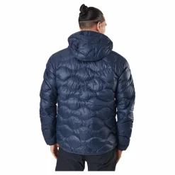 M Helium Down Hood Jacket Blue Shadow*Peak Performance