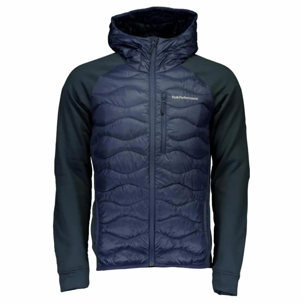 Peak Performance M Helium Down Hybrid Hood Blue Shadow Hot