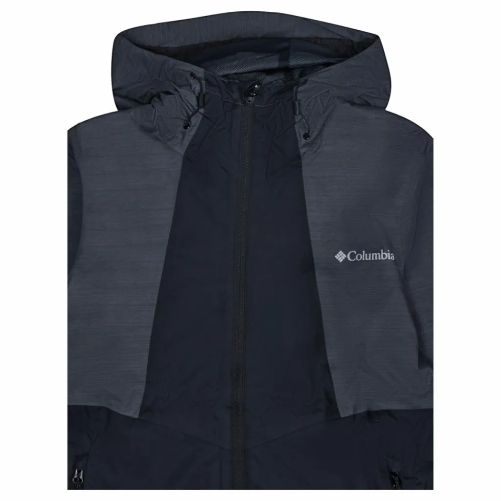 Columbia M Inner Limits Ii Jacket Black, Graphite Heather Svart New