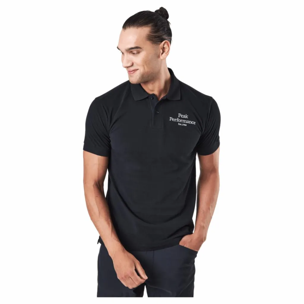 M Original Polo Black*Peak Performance Discount