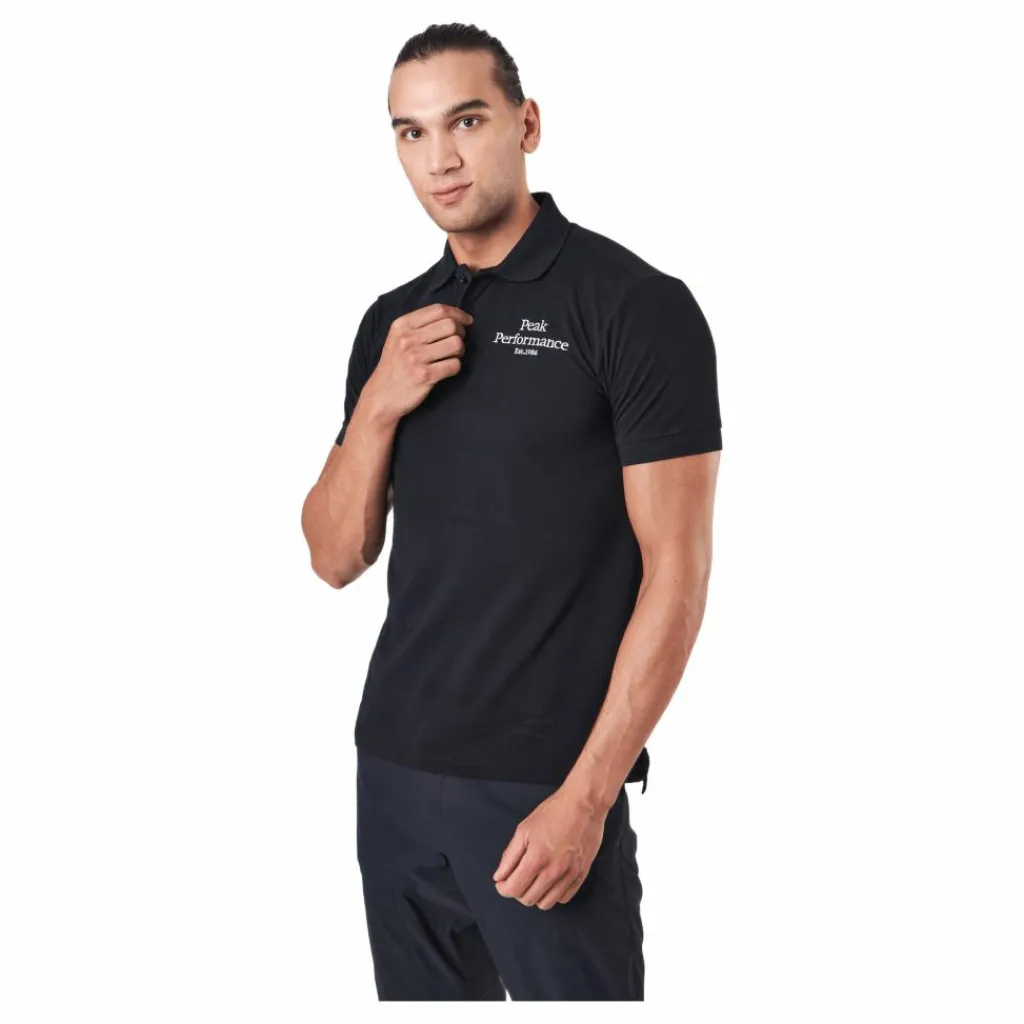 M Original Polo Black*Peak Performance Discount