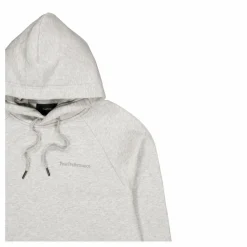 M Original Small Logo Hood Med Grey Melange*Peak Performance Best