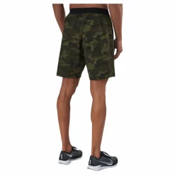 M Printed Elastic Shorts Action Green*Casall Clearance