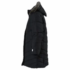 Name It Mabecca Long Puffer Jacket Black Svart
