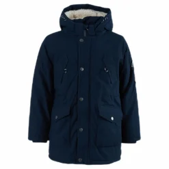 Name It Mack Parka Jacket Blue Blå