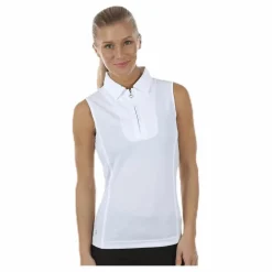 Macy S/L Polo Shirt White*Daily Sports Hot