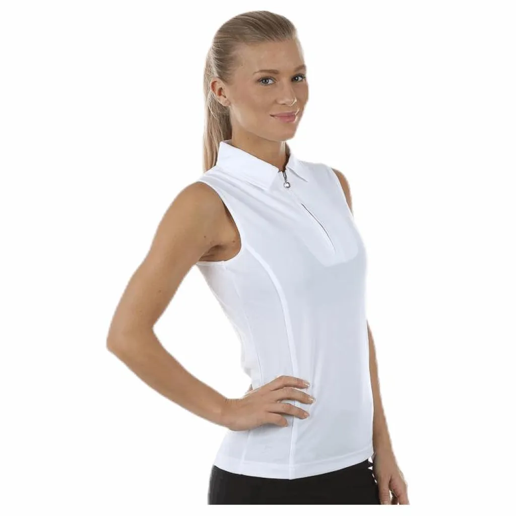 Macy S/L Polo Shirt White*Daily Sports Hot