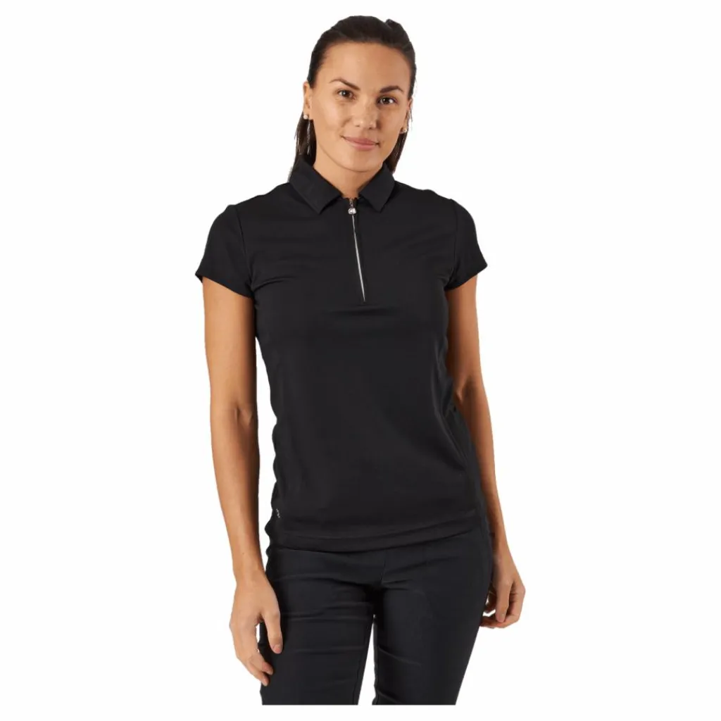 Daily Sports Macy S/S Polo Shirt Black Svart Sale
