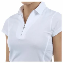 Macy S/S Polo Shirt White*Daily Sports Online