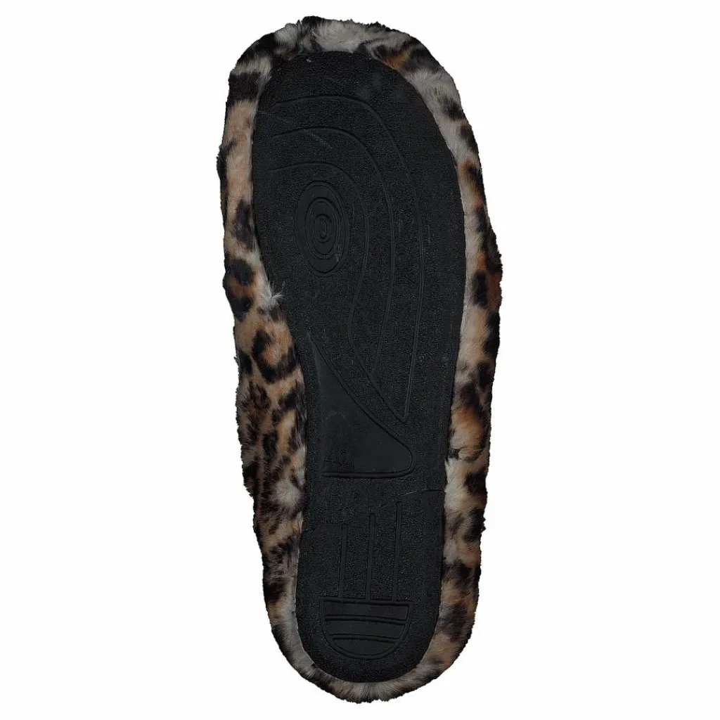 Scholl Maddy Leopard Beige och Brun Best