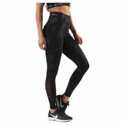 Mado Hw Aop Training Tights Black*Only Play Clearance