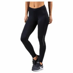 Endurance Mahana Long Run Tights XQL Black Svart Discount