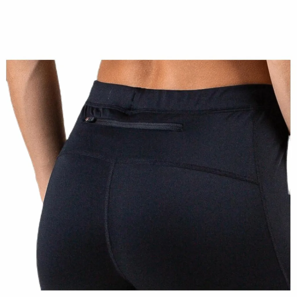 Endurance Mahana Long Run Tights XQL Black Svart Discount