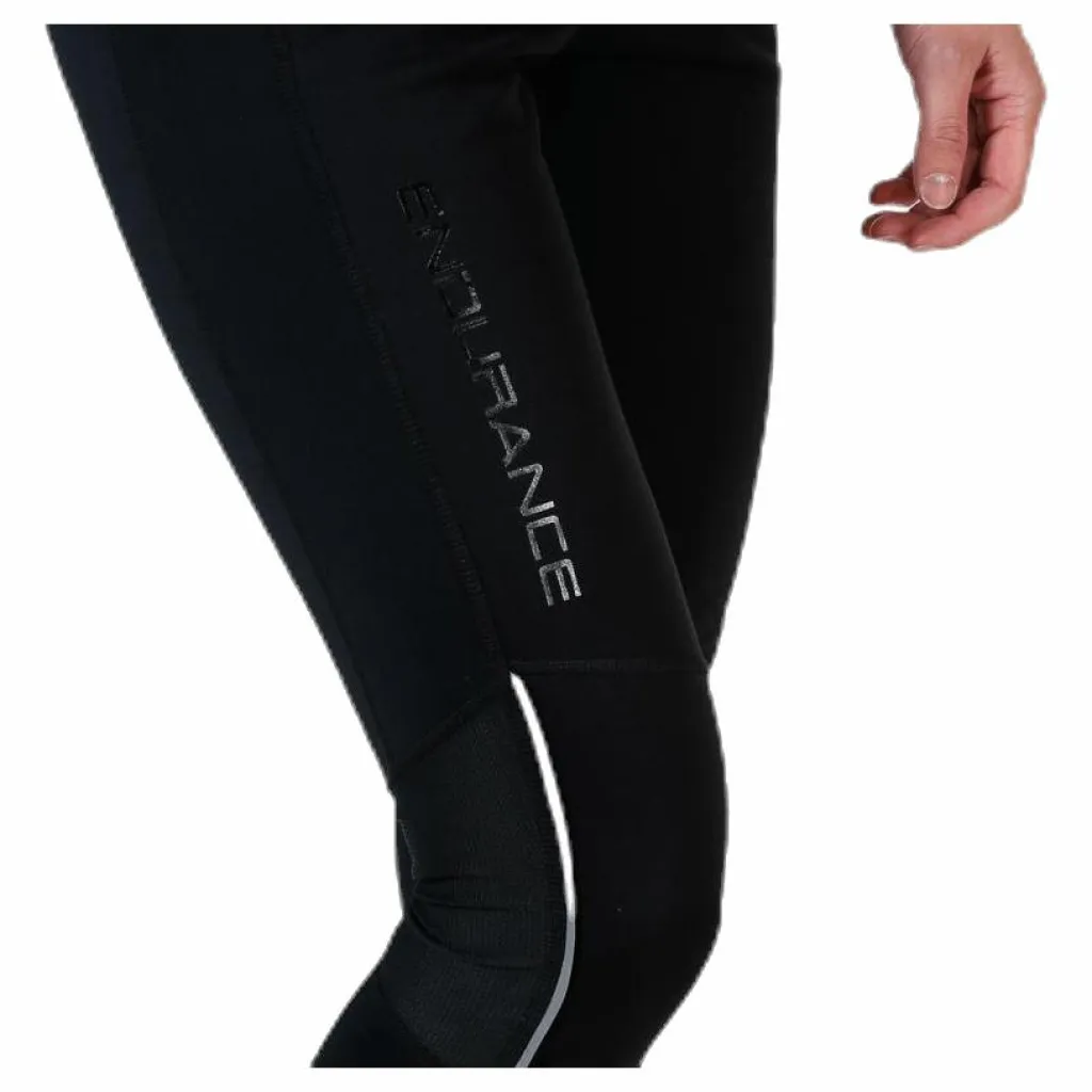 Endurance Mahana Windblock Tights XQL Black Svart Online