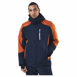 Maison 4-way Stretch Ski Jacket W-PRO 15000 Blue*Whistler New