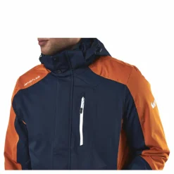 Maison 4-way Stretch Ski Jacket W-PRO 15000 Blue*Whistler New