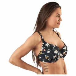 Abecita Malaga Padded Wire Bra Black Svart