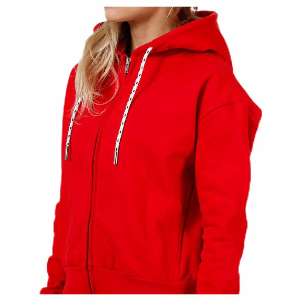 Svea Malaga Zip Hood Red Röd Hot