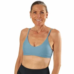 Waikani Beachwear Malie Top Blue Blå Online