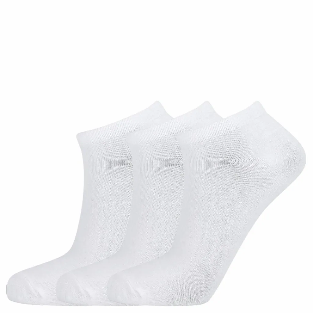 Mallorca 3-Pack Socks Low Cut White*Endurance Outlet