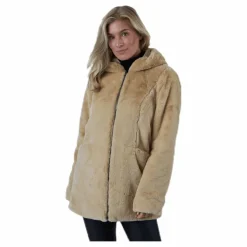 Only Malou Faux Fur Coat Cc Otw Beige Outlet