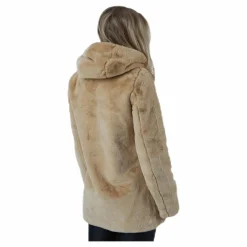 Only Malou Faux Fur Coat Cc Otw Beige Outlet