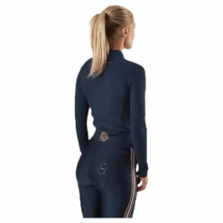 Jacson Malou Long Sleeve Tech Top Blue Blå Online